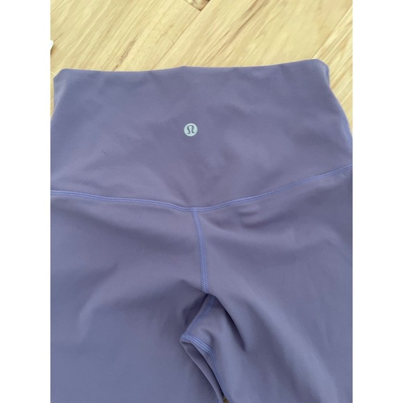 Lululemon Wunder Under Pant Align II High-Rise 25” Purple Lilac Grey Sz 8 NWT - Picture 5 of 8